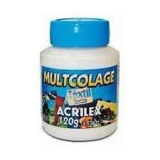 Pasta Multicolage textil Acrilex 120g 18212