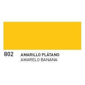 Pintura Titan acualux satinado 250ml 802 amarillo platano ACUALUX CENTROARTESANO