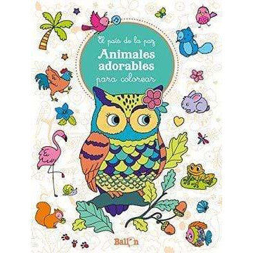 Ballon cuaderno para colorear animales adorables BALLON CENTROARTESANO