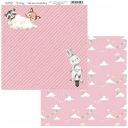 Amelie kit 6 papeles scrap KIT-01058 Nuestros pequeños amigos rosas Vol1 AMELIE CENTROARTESANO