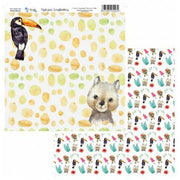 Amelie kit 6 papeles scrap KIT-01064 Un paseo por Oceania AMELIE CENTROARTESANO