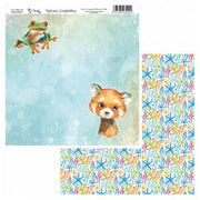 Amelie kit 6 papeles scrap KIT-01064 Un paseo por Oceania AMELIE CENTROARTESANO