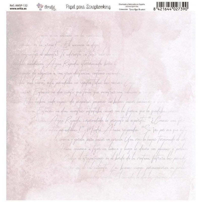 Amelie kit 7 papeles scrap KIT-01021 nunca dejes de soñar AMELIE CENTROARTESANO