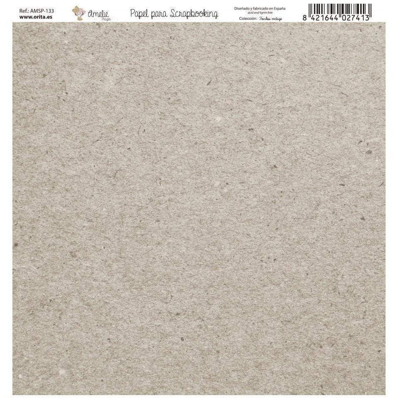 Amelie kit 7 papeles scrap KIT-01022 fondos vintage AMELIE CENTROARTESANO
