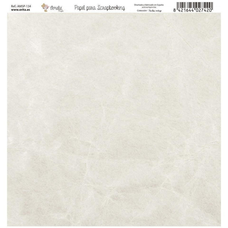 Amelie kit 7 papeles scrap KIT-01022 fondos vintage AMELIE CENTROARTESANO
