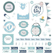 Amelie kit 8 papeles scrap KIT-01018 little boy AMELIE CENTROARTESANO