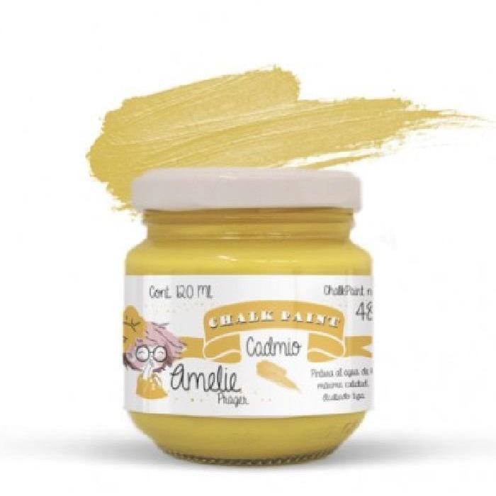 Pintura chalky orita Amelie 120ml AMC12048  cadmio AMELIE CENTROARTESANO
