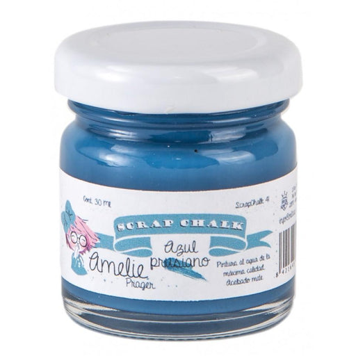 Pintura chalky orita Amelie 30ml AMC41  azul prusiano AMELIE CENTROARTESANO