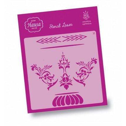 Plantilla stencil orita Amelie 30x30 Hausa 04010