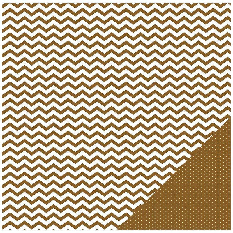 AC paper color memories brown chevron 368371 AMERICAN CRAFT CENTROARTESANO