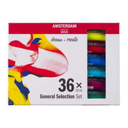 Amsterdam estuche acrilico 36ux20ml 17820437 AMSTERDAM CENTROARTESANO