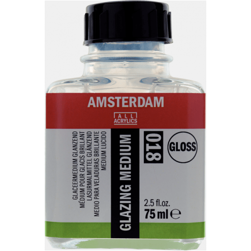 Amsterdam medium para veladuras 75ml 24283018 brillante AMSTERDAM CENTROARTESANO