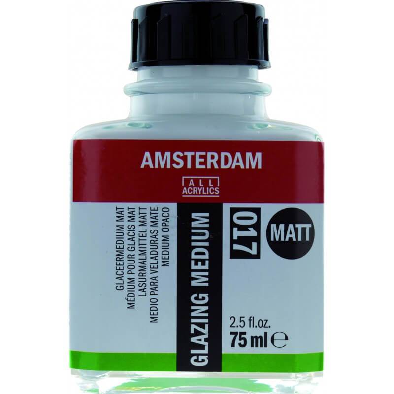 Amsterdam medium para veladuras mate 75ml 24283017 AMSTERDAM CENTROARTESANO