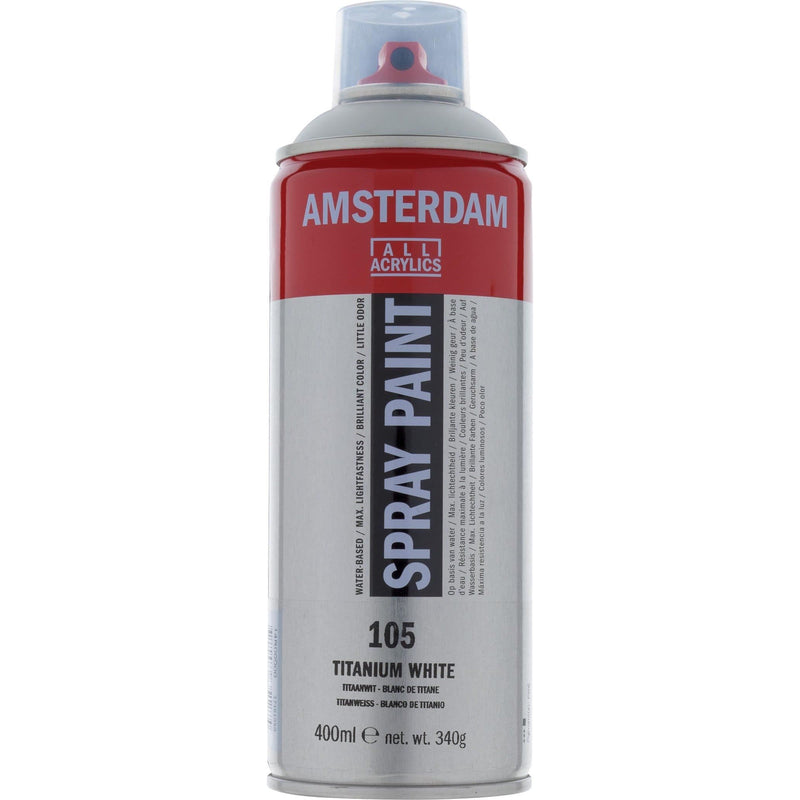 Amsterdam Pintura acrilica en Spray 400ml 105 blanco AMSTERDAM CENTROARTESANO
