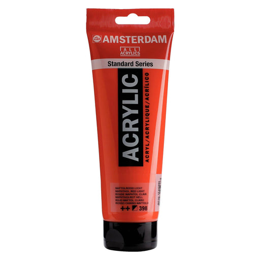 Copia de Standard Series Colores Acrílicos Tubo 250ml 398 Rojo Naftol claro AMSTERDAM CENTROARTESANO
