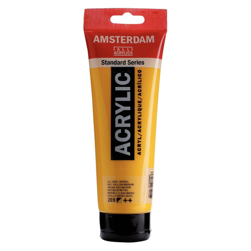 Standard Series Colores Acrílicos Tubo 250 ml Amarillo Azo Medio 269 AMSTERDAM CENTROARTESANO