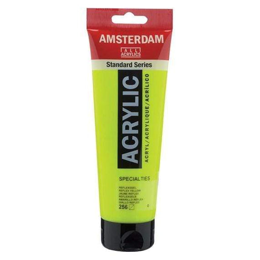 Standard Series Colores Acrílicos Tubo 250 ml Amarillo Reflex 256 AMSTERDAM CENTROARTESANO