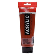 Standard Series Colores Acrílicos Tubo 250 ml Tierra de Siena Tostada 411 AMSTERDAM CENTROARTESANO
