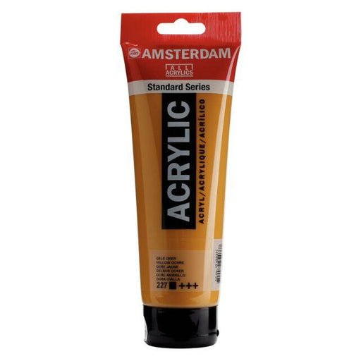 Standard Series Colores Acrílicos Tubo 250ml 227 Ocre amarillo AMSTERDAM CENTROARTESANO