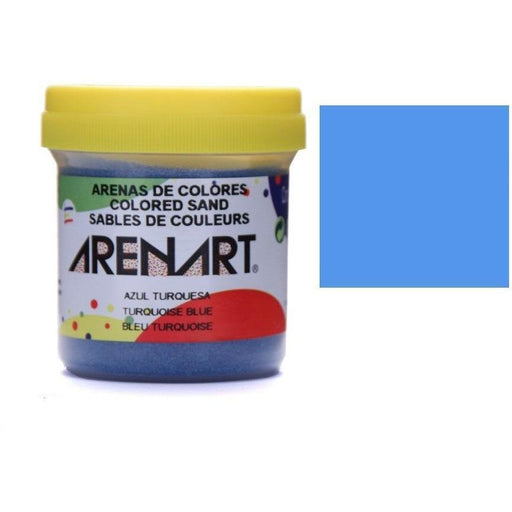 Arenart 170gr 001 azul turquesa ARENART CENTROARTESANO