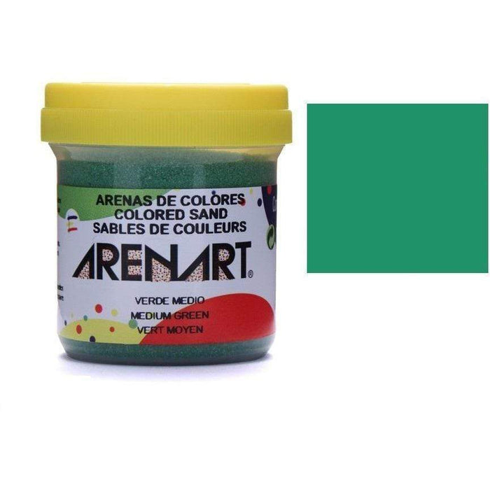 Arenart 170gr 006 verde medio ARENART CENTROARTESANO