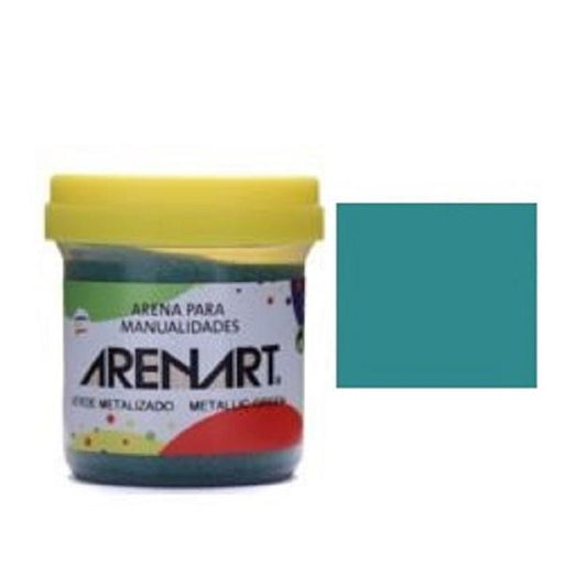 Arenart 170gr 044 verde metalizado ARENART CENTROARTESANO