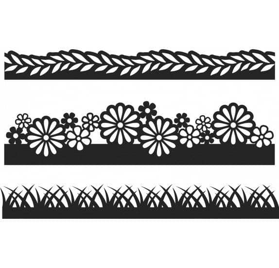 Artemio cortadores de bordes para compatibles con Sizzix 18050287 flores ARTEMIO CENTROARTESANO