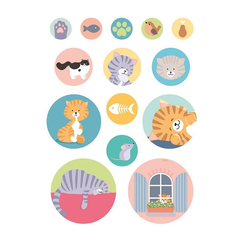 Artemio Pegatinas Amigos de la familia 11004723 Gatitos ARTEMIO CENTROARTESANO