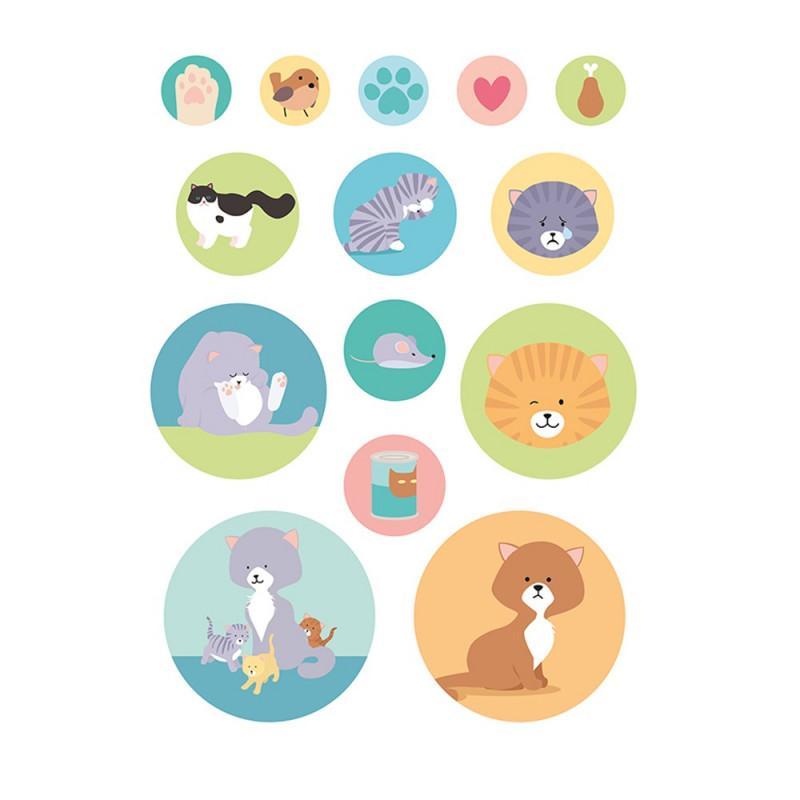 Artemio Pegatinas Amigos de la familia 11004723 Gatitos ARTEMIO CENTROARTESANO