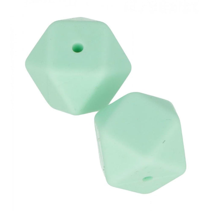 Artemio perlas de silicona hexagono 2x17mm 21009020 verde pastel ARTEMIO CENTROARTESANO