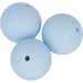 Artemio perlas de silicona redondas 3x15mm 21009012 azul pastel ARTEMIO CENTROARTESANO