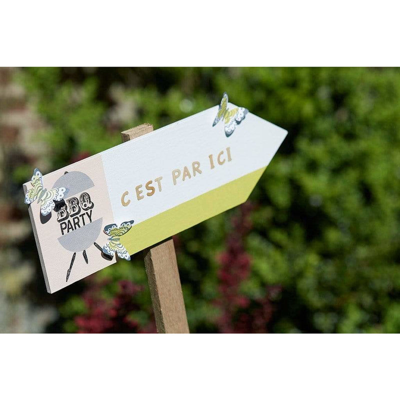 Artemio placa madera 30x10 forma flecha 14002313 ARTEMIO CENTROARTESANO