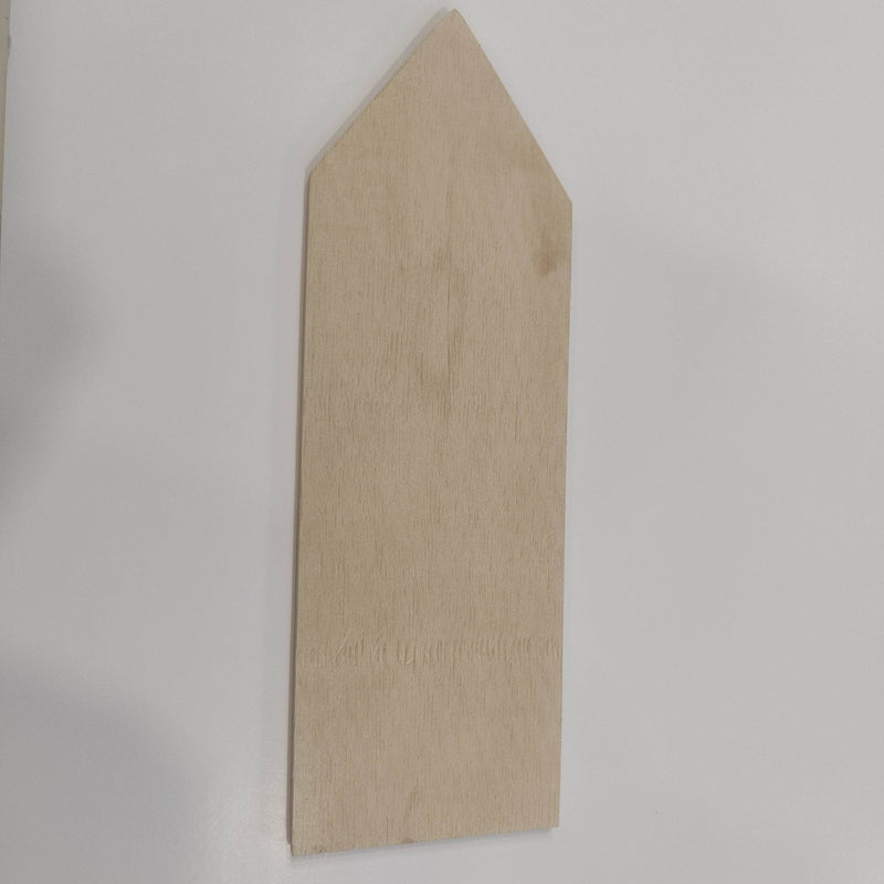 Artemio placa madera 30x10 forma flecha 14002313 ARTEMIO CENTROARTESANO