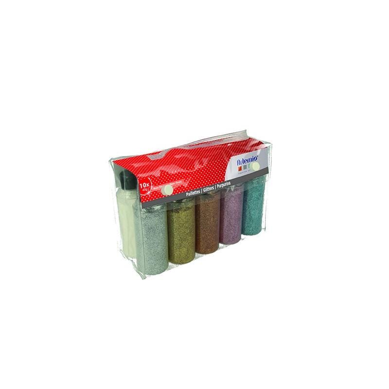 Artemio set purpurina 10undx40gr 10005115 ARTEMIO CENTROARTESANO