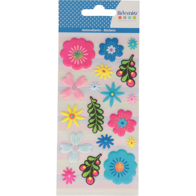 Artemio stickers autoadhesivos 11004904 Viva la vida flores ARTEMIO CENTROARTESANO