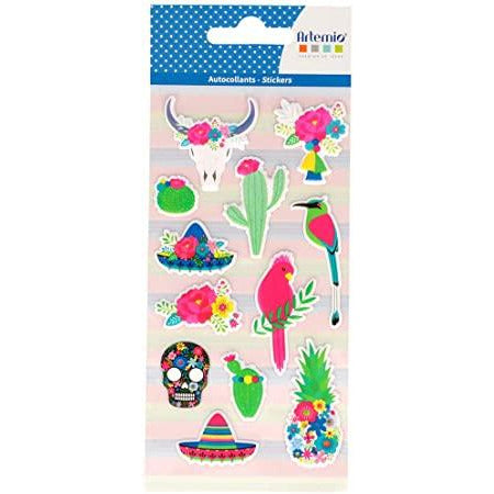 Artemio stickers autoadhesivos 11004905 Viva la vida ARTEMIO CENTROARTESANO