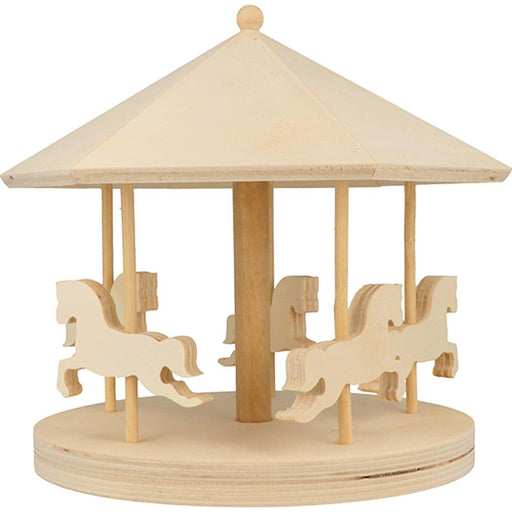 Carrusel Tio vivo 25x20x21cm de madera ARTEMIO CENTROARTESANO