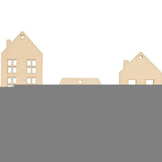 Kit de madera de paisaje de siluetas ciudad 16x12x16cm 14003268 ARTEMIO CENTROARTESANO