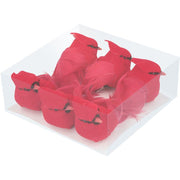 Artemio 13001088 set de 6u. pájaros rojos 4,5x7x3,5cm ARTEMIO Oferta CENTROARTESANO