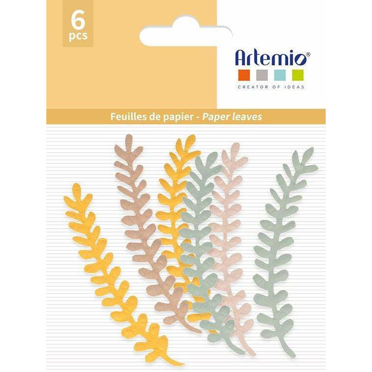 Artemio 6und hojas de papel  helecho 11060747 ARTEMIO Oferta CENTROARTESANO