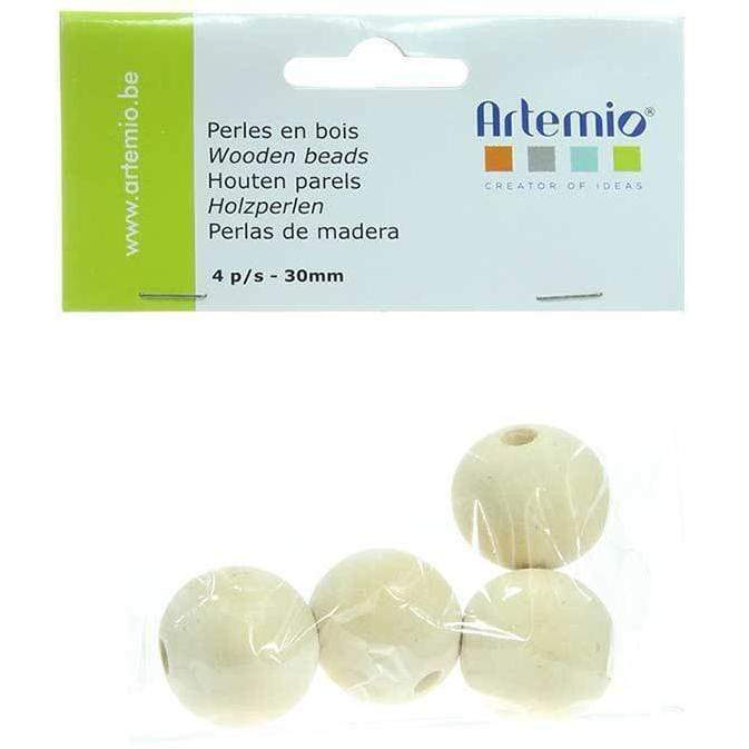 Artemio bola madera 30mm 14001717 ARTEMIO Oferta CENTROARTESANO