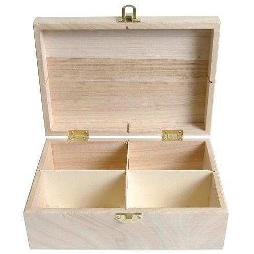 Artemio caja  madera 4 compartimentos TE 14001012 ARTEMIO Oferta CENTROARTESANO