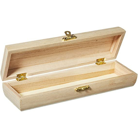 Artemio caja madera caja de lapices recta ARTEMIO Oferta CENTROARTESANO