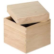 Artemio caja madera cuadrada VIBB19 ARTEMIO Oferta CENTROARTESANO