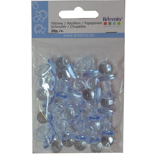 Artemio chupete plastico 20ud azul 11060122 ARTEMIO Oferta CENTROARTESANO