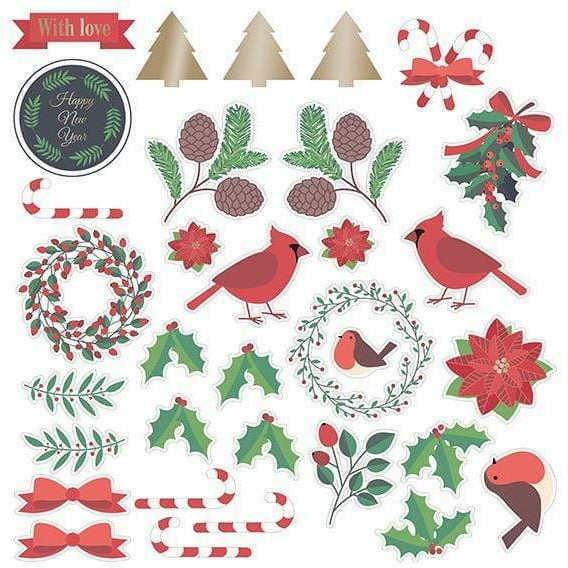 Artemio  die cuts papel Merry Christmas navideños 14030281 ARTEMIO Oferta CENTROARTESANO