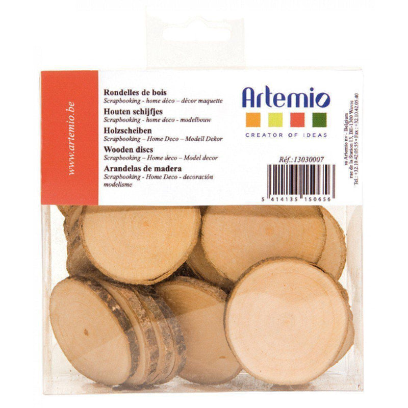 Artemio discos madera 3cm 180gr 13030007 ARTEMIO Oferta CENTROARTESANO