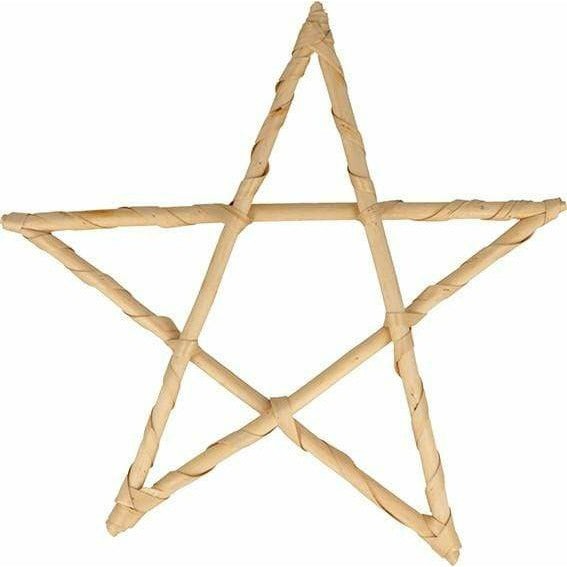 Artemio Estrella de mimbre 30cm 13002129 ARTEMIO Oferta CENTROARTESANO