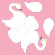 Artemio kit cajitas regalo cisne 6und 14030234 ARTEMIO Oferta CENTROARTESANO