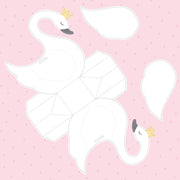 Artemio kit cajitas regalo cisne 6und 14030234 ARTEMIO Oferta CENTROARTESANO